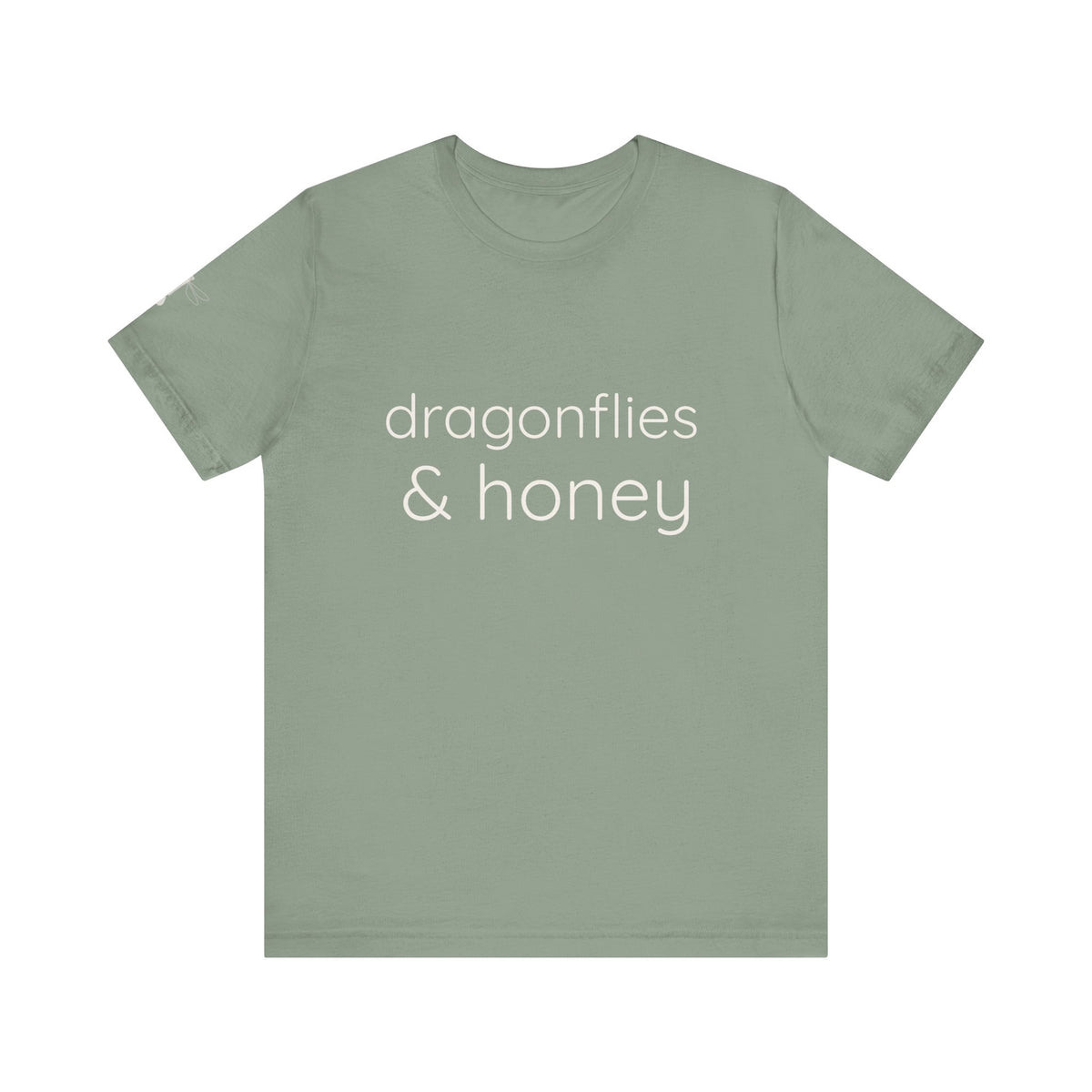 Signature dragonflies & honey soft tee