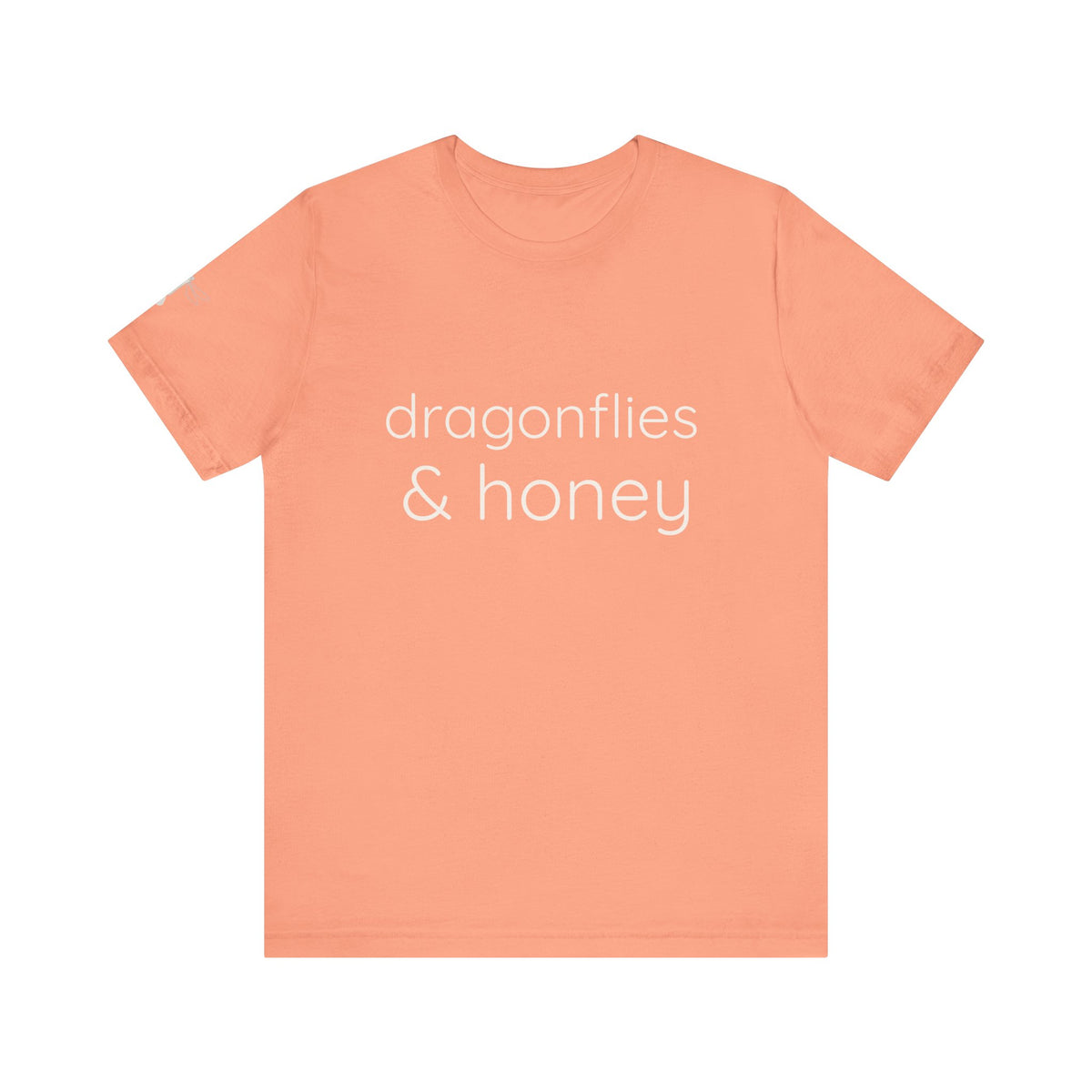 Signature dragonflies & honey soft tee