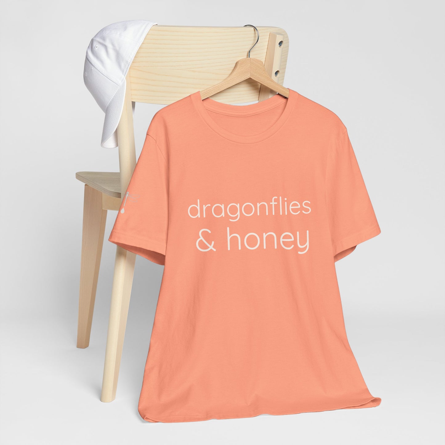 Signature dragonflies & honey soft tee