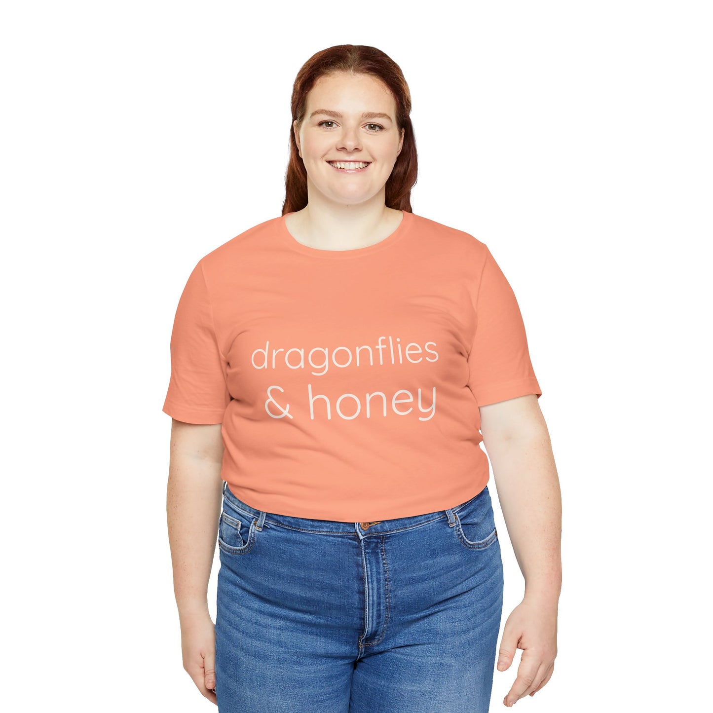 Signature dragonflies & honey soft tee