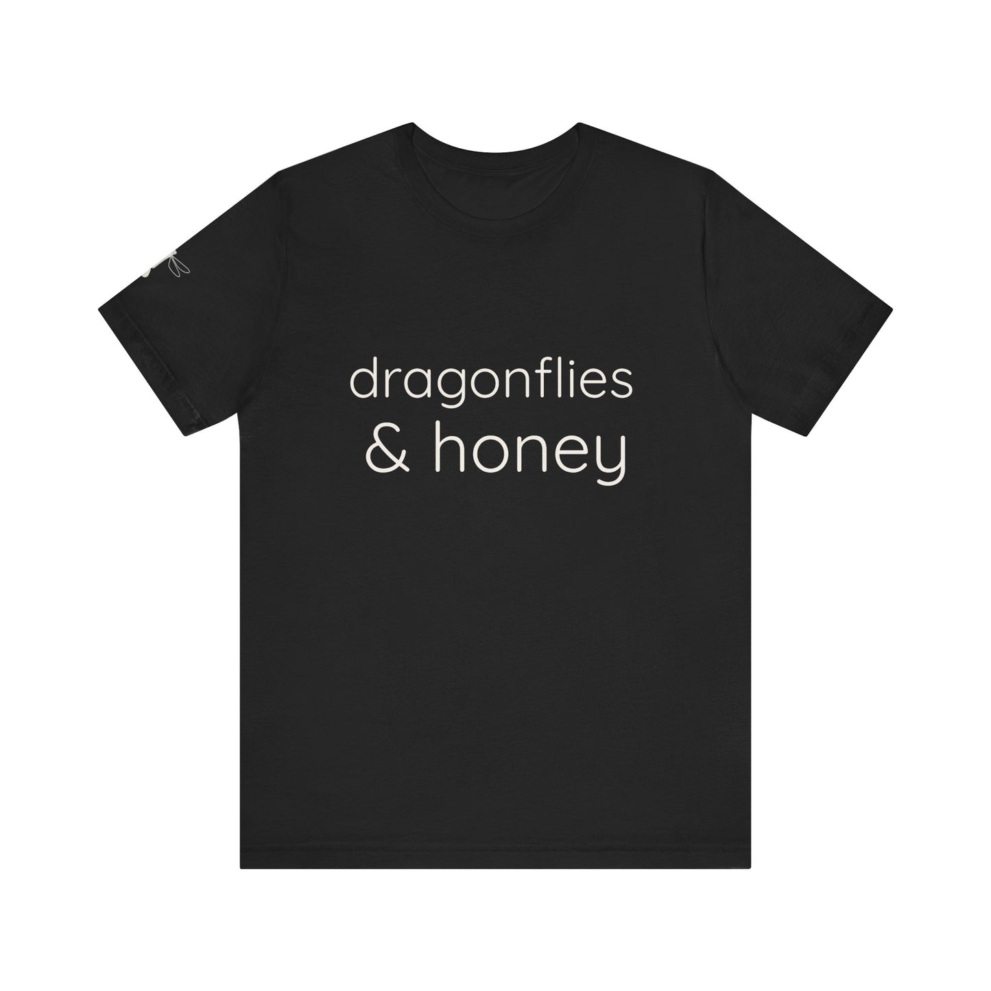 Signature dragonflies & honey soft tee