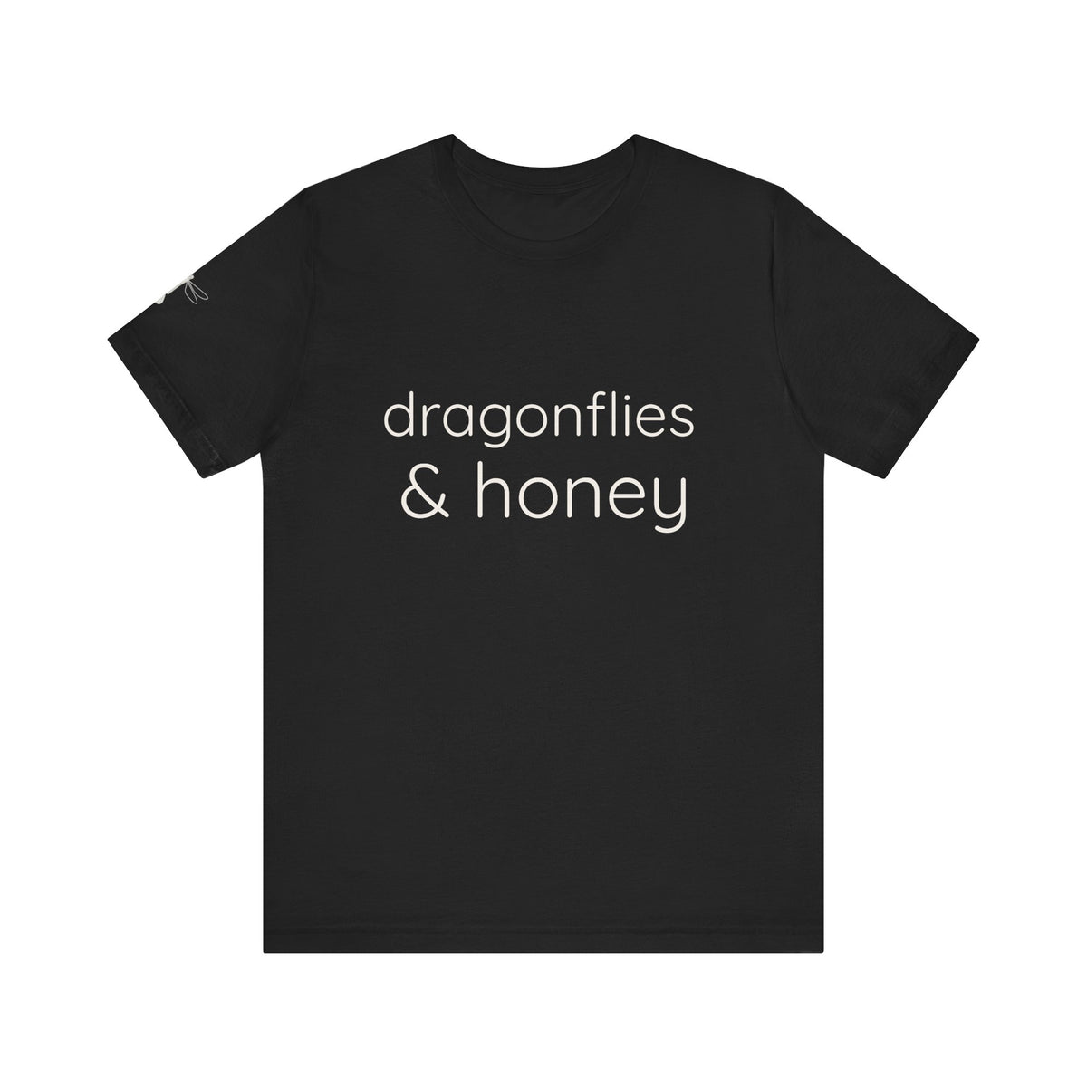 Signature dragonflies & honey soft tee